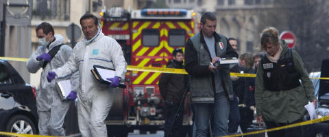 Hjemmelagd bombe eksploderte i Paris