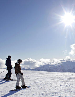 Du finner garantert sn� i bakken i p�sken