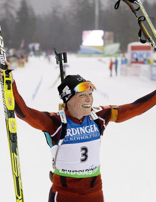 Berger og B� lekte seg til NM-gull