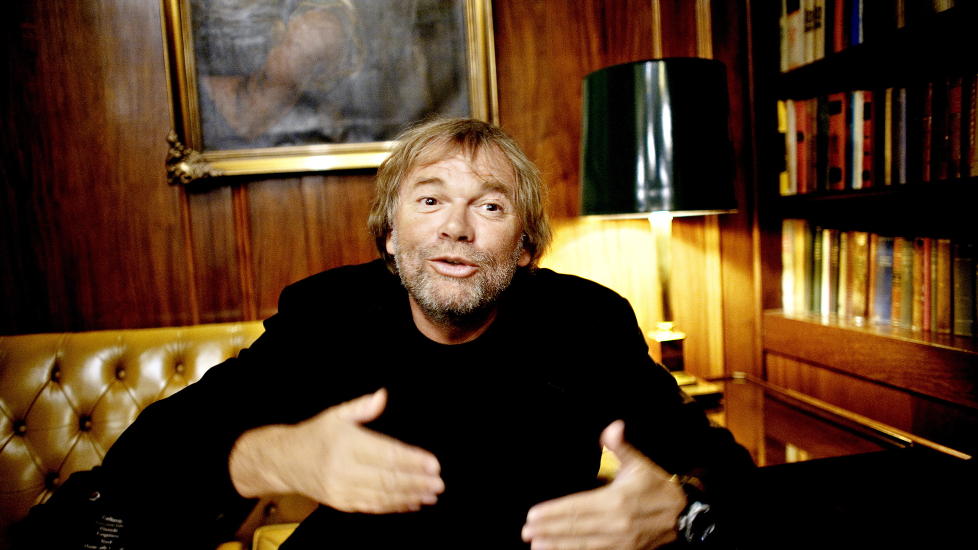 FILOSOFISK BILDEBOK: I samarbeid med illustratøren Akin Düzakin har Jostein Gaarder laget en ny, filosofisk bildebok for barn. Foto: Lars Eivind Bones/Dagbladet
