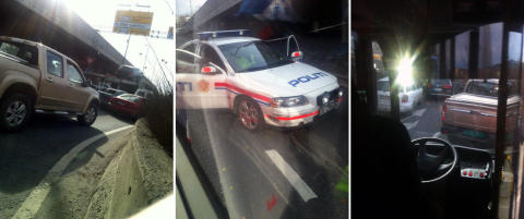 Politiet skj�t dekkene for � stoppe fluktbil