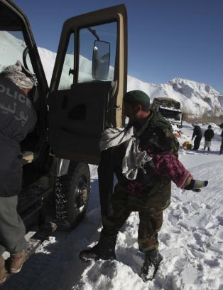 Sn�skred drepte minst 22 personer i Afghanistan