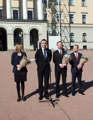 Tre nye statsr�der har tatt plass ved kongens bord