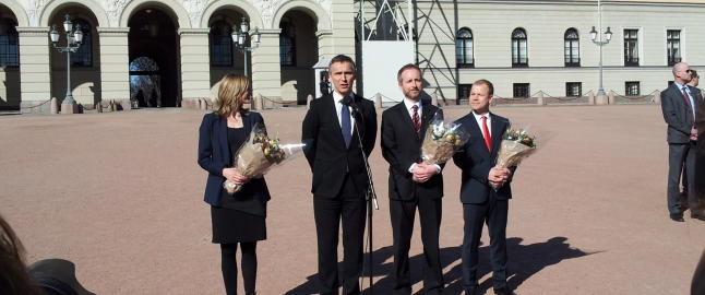 Tre nye statsr�der har tatt plass ved kongens bord