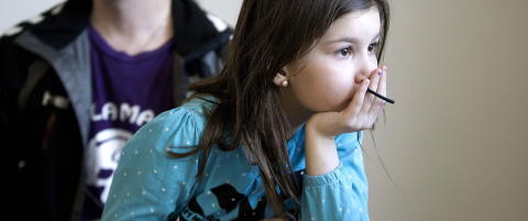 Verona (9) er p� vei til Bosnia og vet ikke hvor hun skal bo