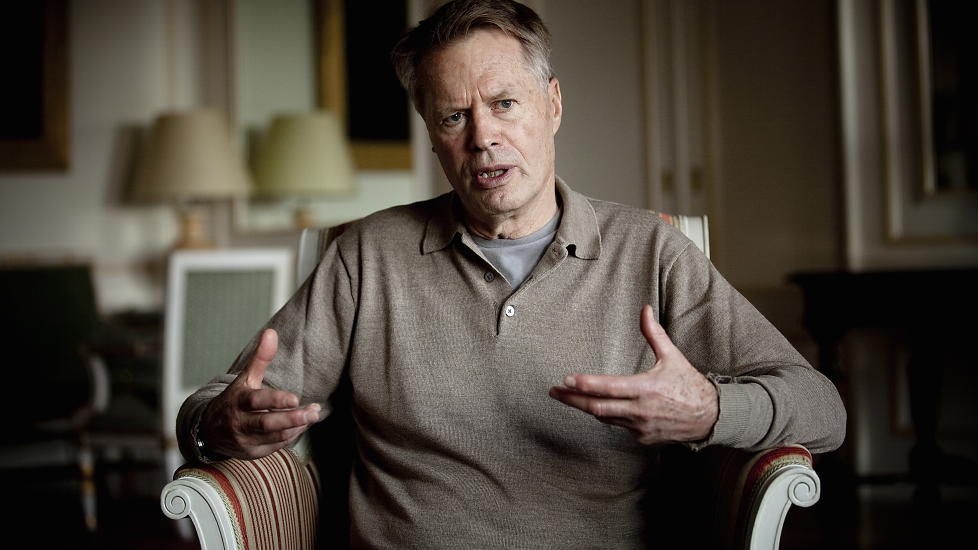 EGEN HISTORIE: J.M.G. Le Cl�zio er en forfatter som gjennom sin egen selvbiografi, s�ker � utforske v�r kollektive historie, skriver anmelderen om nobelprisvinnerens nye bok. Foto : Bj�rn Langsem/DAGBLADET.