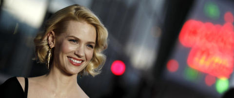 January Jones spiser sin egen morkake