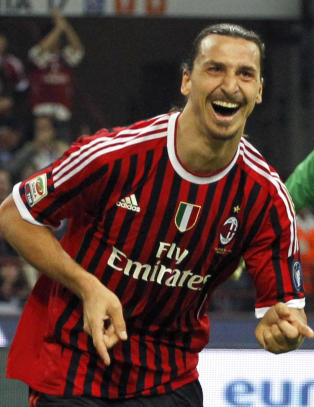 Zlatan med praktscoring da Milan slo Roma