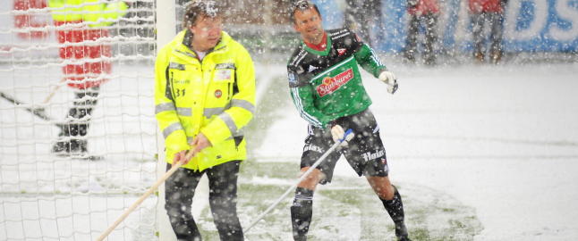 - Jeg ble litt bekymret da det lavet ned som verst