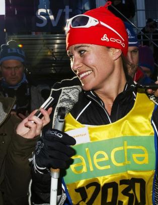 Pippa takker svensk gr�t for Vasalopp-triumfen