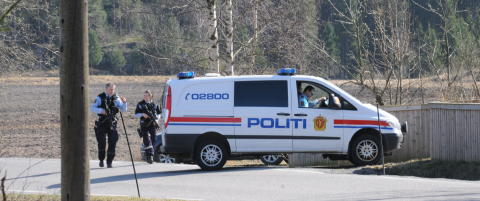 Mann med v�pen p�grepet i Larvik