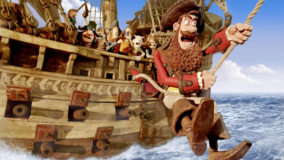 FEMTEN MANN P� D�D MANNS KISTE: �Piratene� er en overd�dig karibisk sj�r�verfantasi - med Charles Darwin som gjestestjerne.