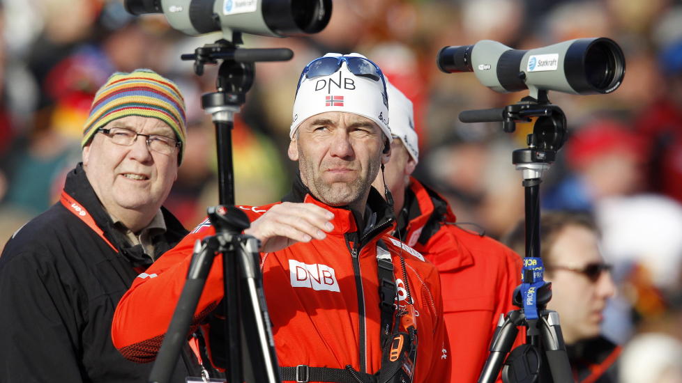 F�R IKKE FORTSETTE: Mikael L�fgren er ferdig som landslagstrener i skiskyting. Foto: H�kon Mosvold Larsen, Scanpix