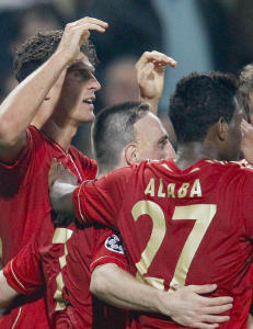Bayern banket Marseille på bortebane