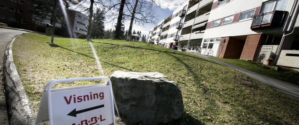Prisen p� leiligheter stiger mest