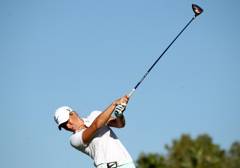 TI SLAG BAK TETEN: Suzann Pettersen ligger ti slag bak ledende Yani Tseng etter to runder av Major-turneringen i California.Foto: Stephen Dunn/Getty Images/AFP/NTB scanpix