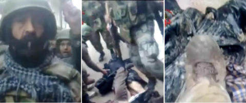 Assad-styrkenes groteske skrytevideo
