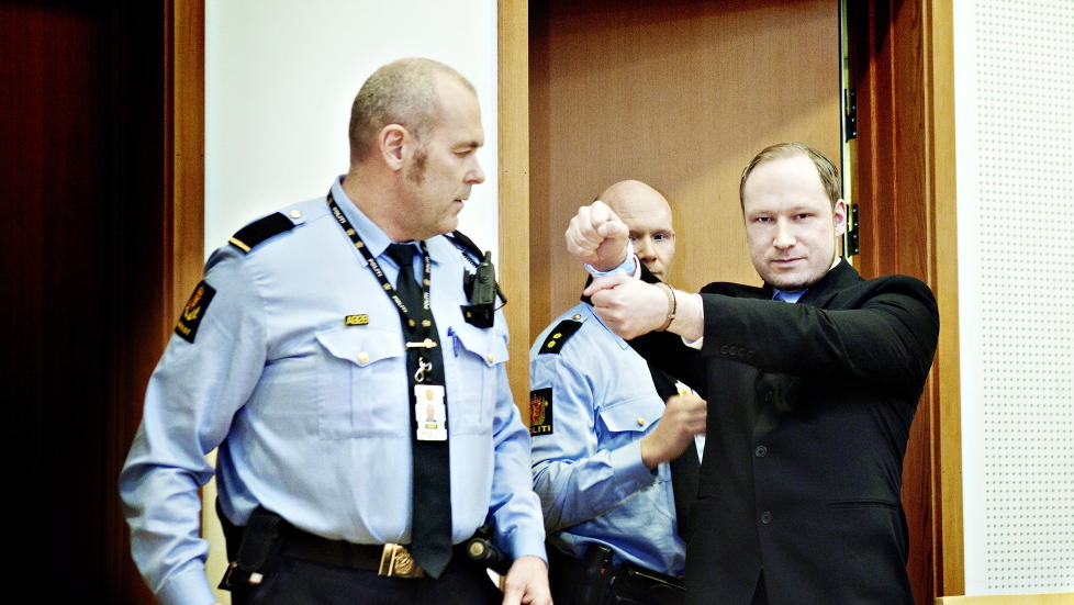 PLANLA TAGGINGEN: Anders Behring Breivik skal ha planlagt taggingen i ungdomstida som om det var en milit�r operasjon. 
Foto: Nina Hansen / Dagbladet
