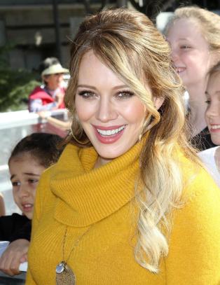 Hilary Duff tilbake p� trening tolv dager etter f�dsel