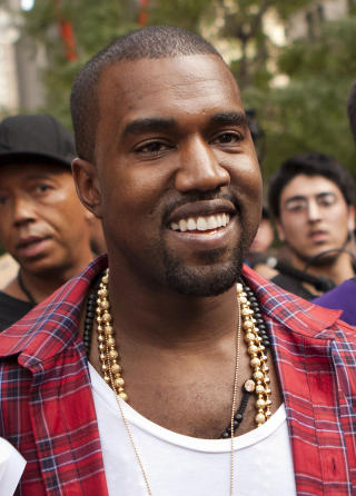 OVERRASKET: Kanye West synes han fikk litt lite oppmerksomhet fra kvinner etter at nakenbildene hans havnet p� nettet. Andrew Burton/AP/NTB/Scanpix