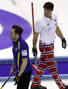 Norge tapte for Sverige i curling-VM
