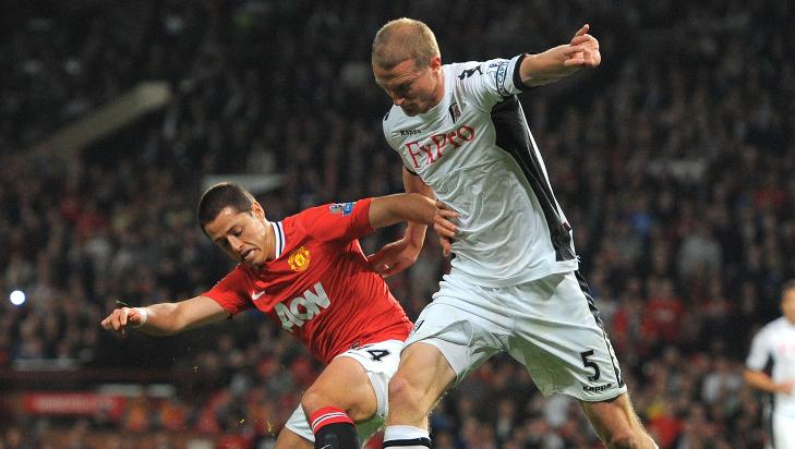 NUMMER TO: Fulhams Brede Hangeland.Foto: SCANPIX/AFP/ANDREW YATES NUMMER TO: Fulhams Brede Hangeland.Foto: SCANPIX/AFP/ANDREW YATES