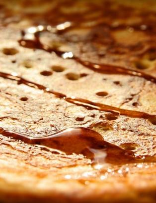 Pannekaker med peanøtter