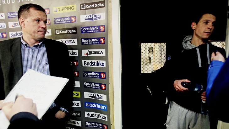 MISFORNØYD: Aalesund er uten seier på de tre første kampene. - Vi er ikke bedre for øyeblikket, sier Kjetil Rekdal.
Foto: Stian Lysberg Solum / Scanpix MISFORNØYD: Aalesund er uten seier på de tre første kampene. - Vi er ikke bedre for øyeblikket, sier Kjetil Rekdal.
Foto: Stian Lysberg Solum / Scanpix