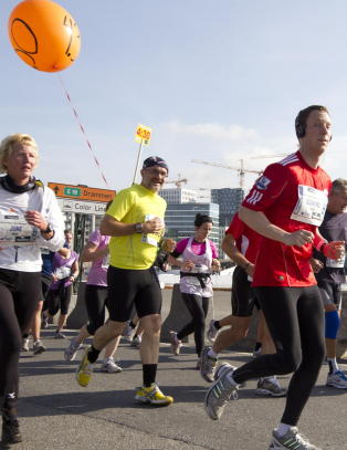 Rekordmange p�meldt til Oslo Maraton