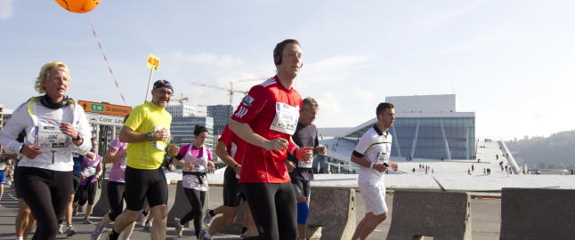 Rekordmange påmeldt til Oslo Maraton