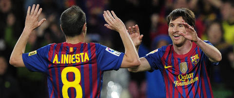 N� er Barcelona bare ett poeng bak Real Madrid