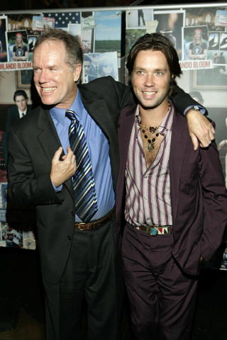 FAR OG S�NN: Loudon Wainwright III  og s�nnen Rufus, som er blitt mer ber�mt enn sin far. Foto: Stuart Ramson/AP/NTB Scanpix