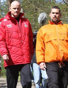 Passes p� av livvakter