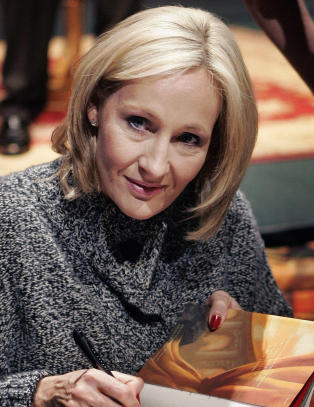 J.K. Rowling r�per tittelen p� sin nye bok
