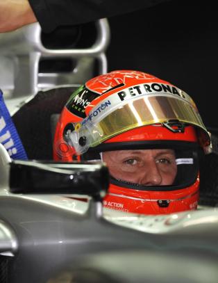 Schumacher (43) raskest p� trening