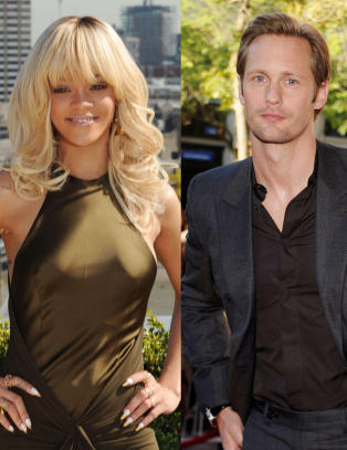 Rihanna sikler over svenske Alexander Skarsgård
