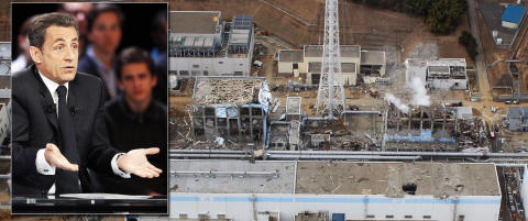 Sarkozy løy om Fukushima-besøk