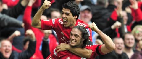 Suarez og Carroll sendte Liverpool til FA-cupfinalen