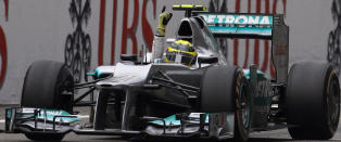 Rosberg vant sin første formel 1-seier