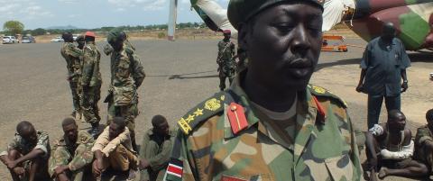 FN-leir bombet i S�r-Sudan