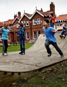 Her er skolen en lek