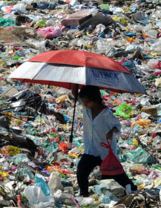 Plast-spisende sopp kan redde oss fra s�ppelbergene