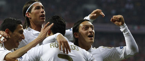 Hvor mange scorer Real Madrid?
