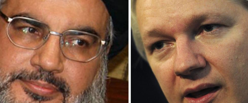 Assange intervjuet Hizbollah-sjef p� russisk TV