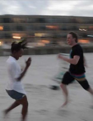 Her tar Sprint-Ezinne «en Northug» på Dagbladets fotograf