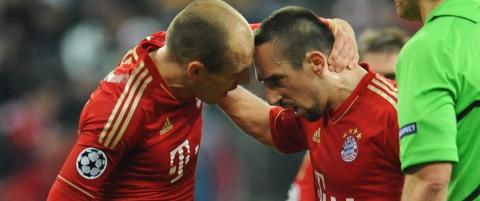 - Robben og Ribery i basketak etter Real-seieren