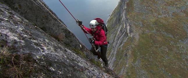 Didrik Solli-Tangen klatret alene opp fjellveggen
