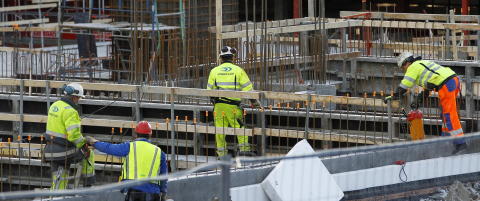 Ingen streik i byggeindustrien