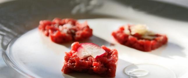 La deg en carpaccio