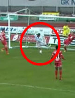 Her senker Djurdic Brann i sluttminuttene